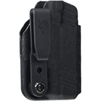 DeSantis Caza y Pesca- Slim-Tuk Dentro de los Pantalones Funda- Se Adapta a Glock 43- Ambidextro- Negro Kydex